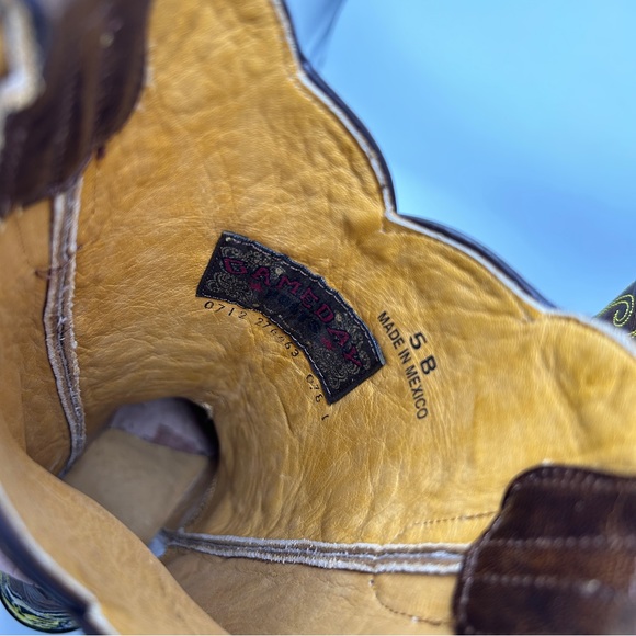 Gameday boots Appalachian State Mountaineers Leather Cowboy Boot university - Picture 3 of 14